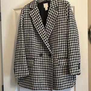 COPY - H&M Black & White Houndstooth (Jacket) Blazer